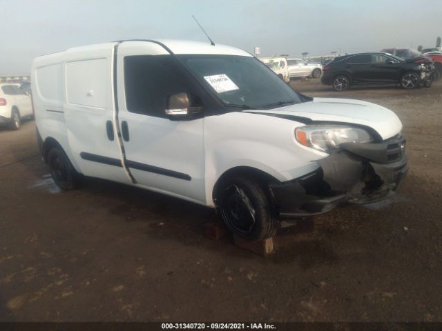 RAM PROMASTER CITY CARGO VAN 2016 zfberfat8g6b10864