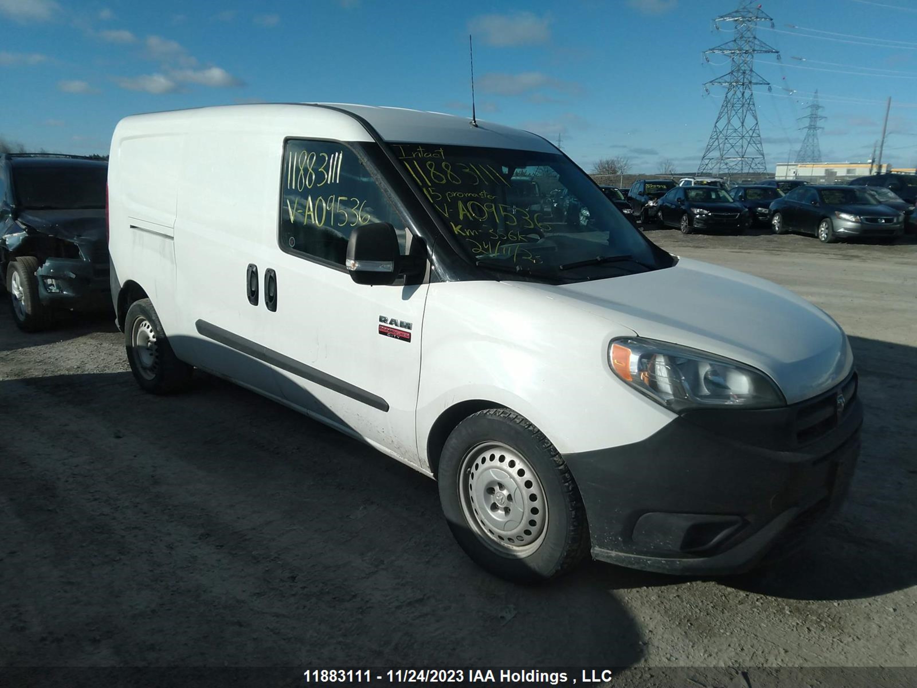 RAM PROMASTER CITY 2015 zfberfct7f6a09536