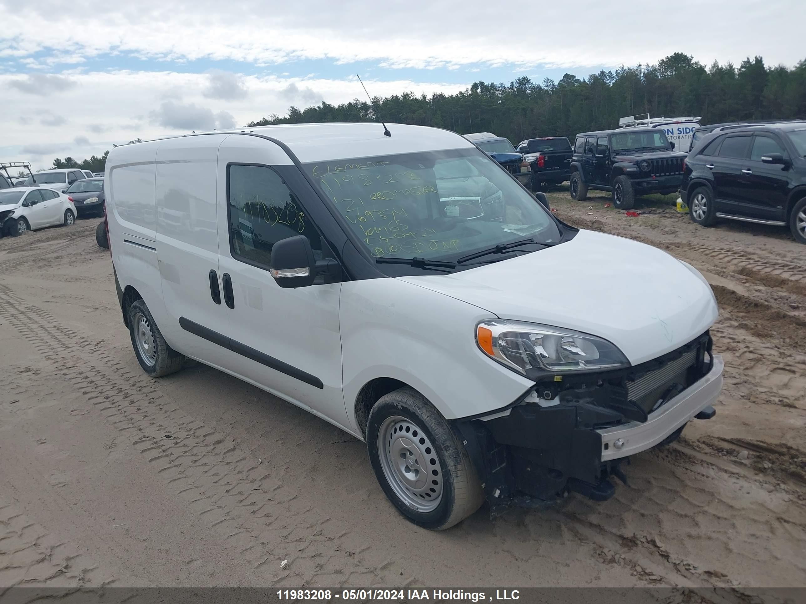 RAM PROMASTER CITY 2021 zfbhrfcb9m6v69394