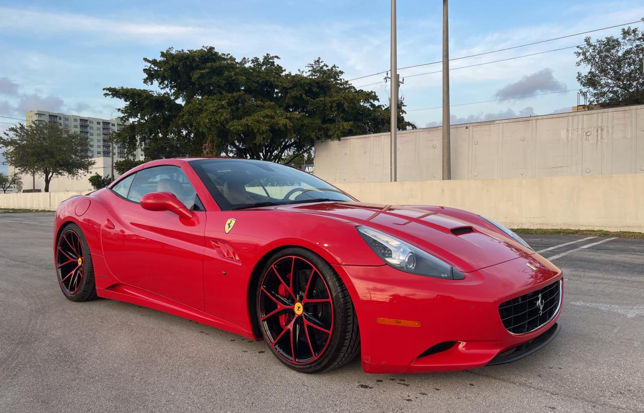 FERRARI CALIFORNIA 2012 zff65ljaxc0182557