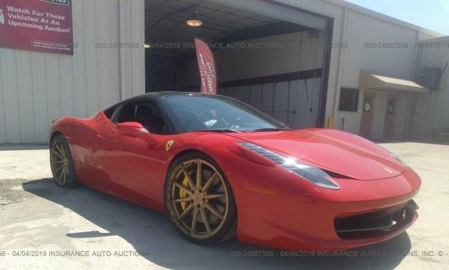 FERRARI 458 ITALIA 2013 zff67nfa8d0191497