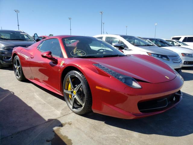 FERRARI 458 SPIDER 2012 zff68nha0c0188795