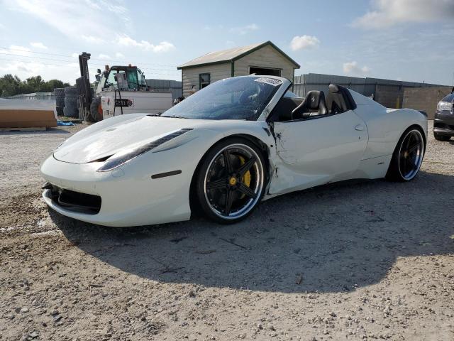 FERRARI 458 SPIDER 2013 zff68nha4d0189689