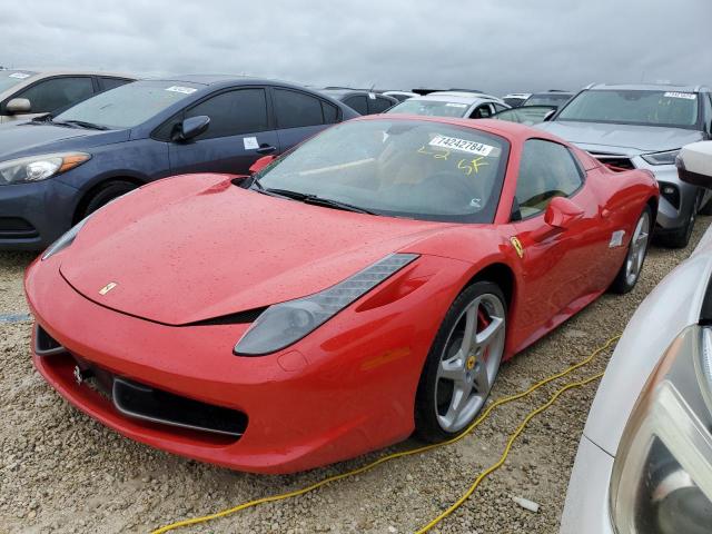 FERRARI 458 SPIDER 2014 zff68nha7e0202940