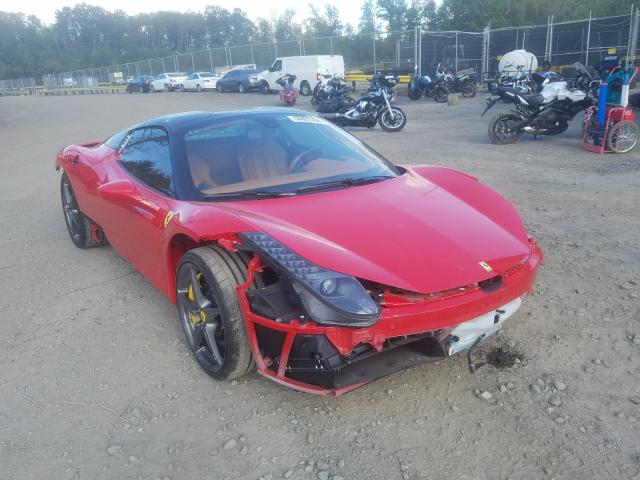 FERRARI 458 SPIDER 2015 zff68nha7f0207234