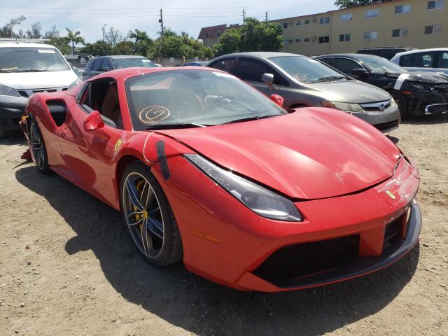 FERRARI 488 SPIDER 2018 zff80ama1j0229687