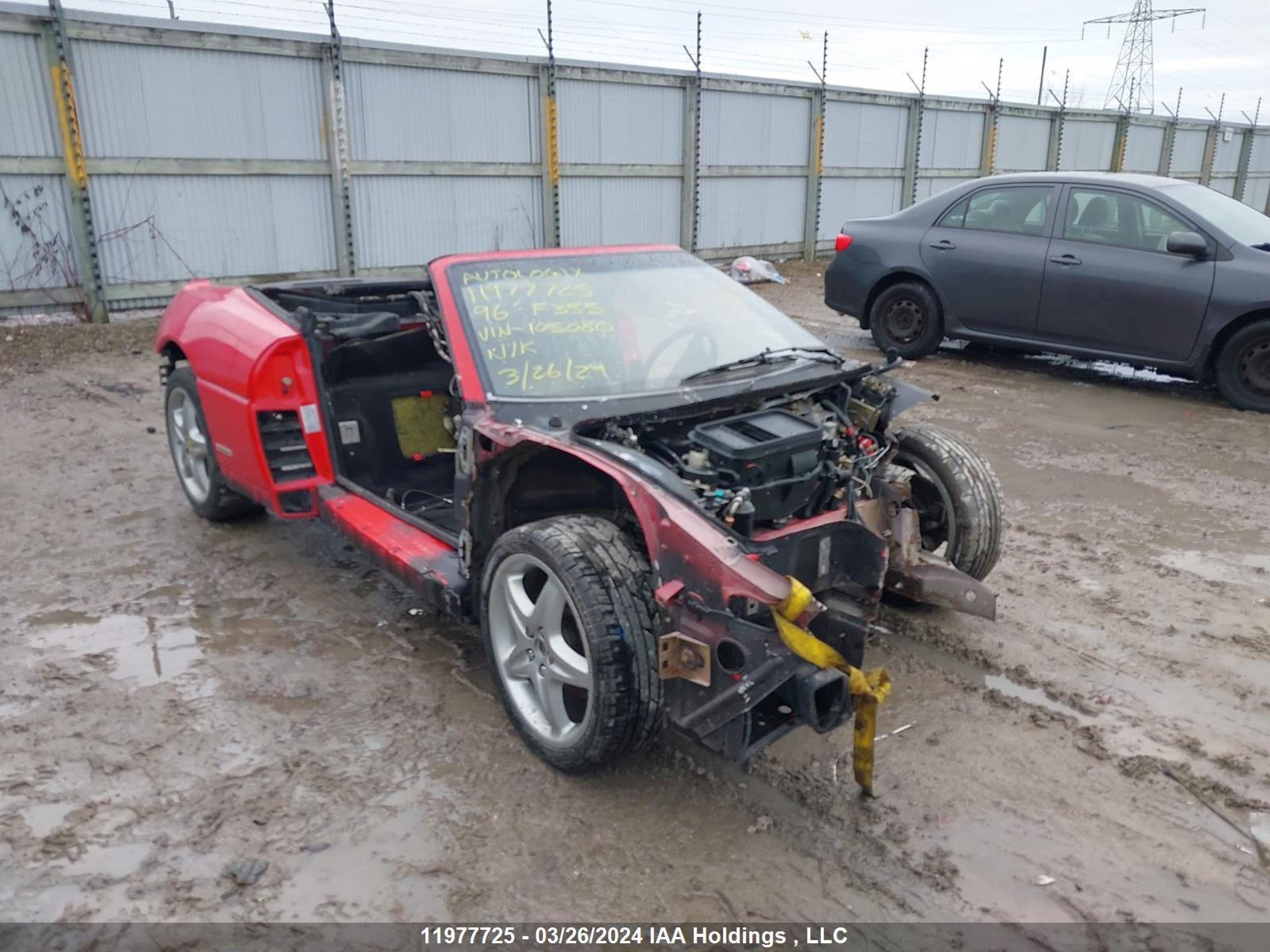 FERRARI F355 1996 zffxr48a1t0105080