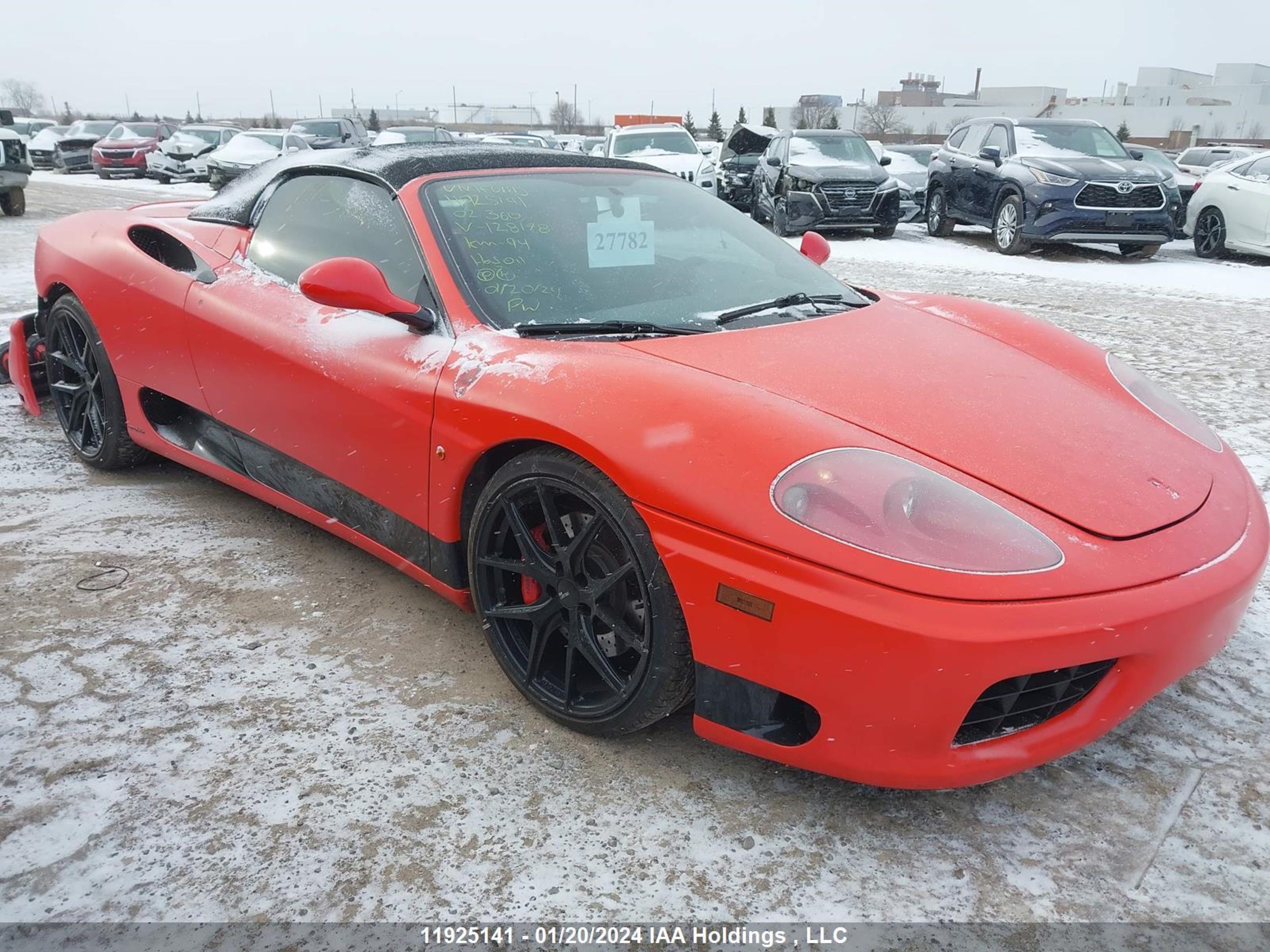 FERRARI 360 2002 zffyt53ax20128178