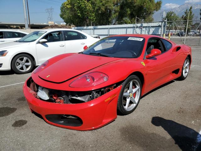 FERRARI 360 MODENA 2003 zffyu51a930134054