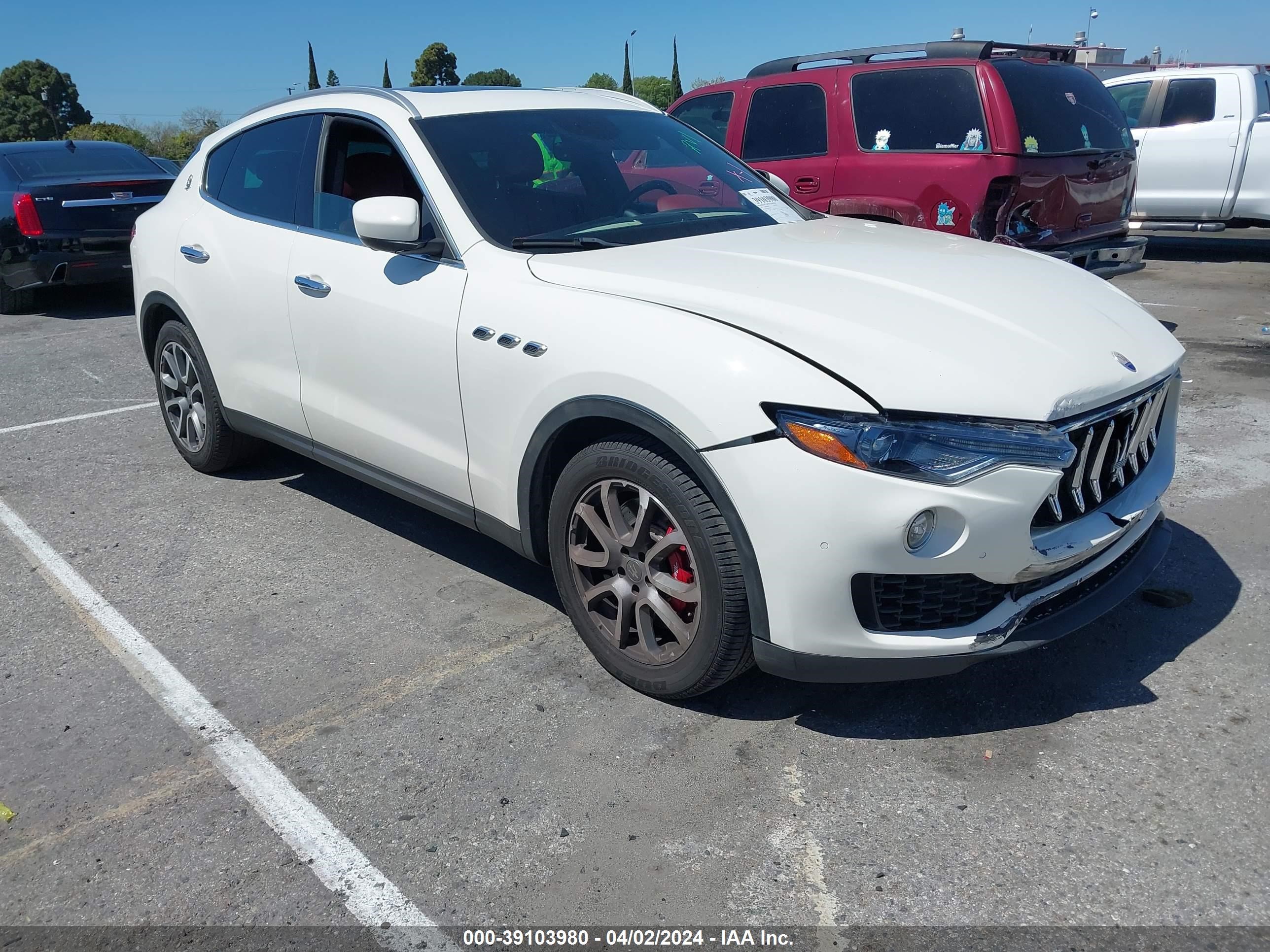 MASERATI LEVANTE 2017 zn661yuaxhx240313